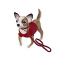 Hansa 9 in. Chihuahua Shirt Plush ToysRed 7551